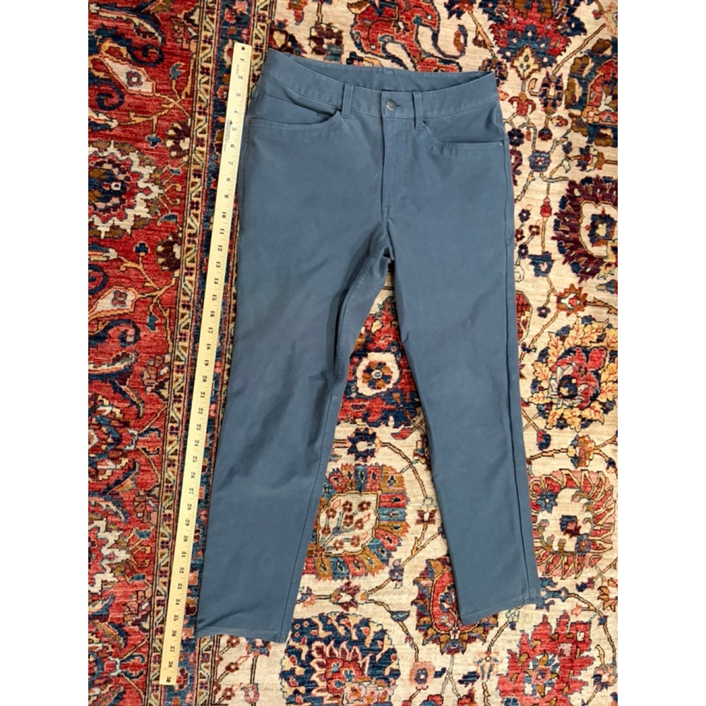 Lululemon Blue Five-Pocket Stretch Pants Size 28